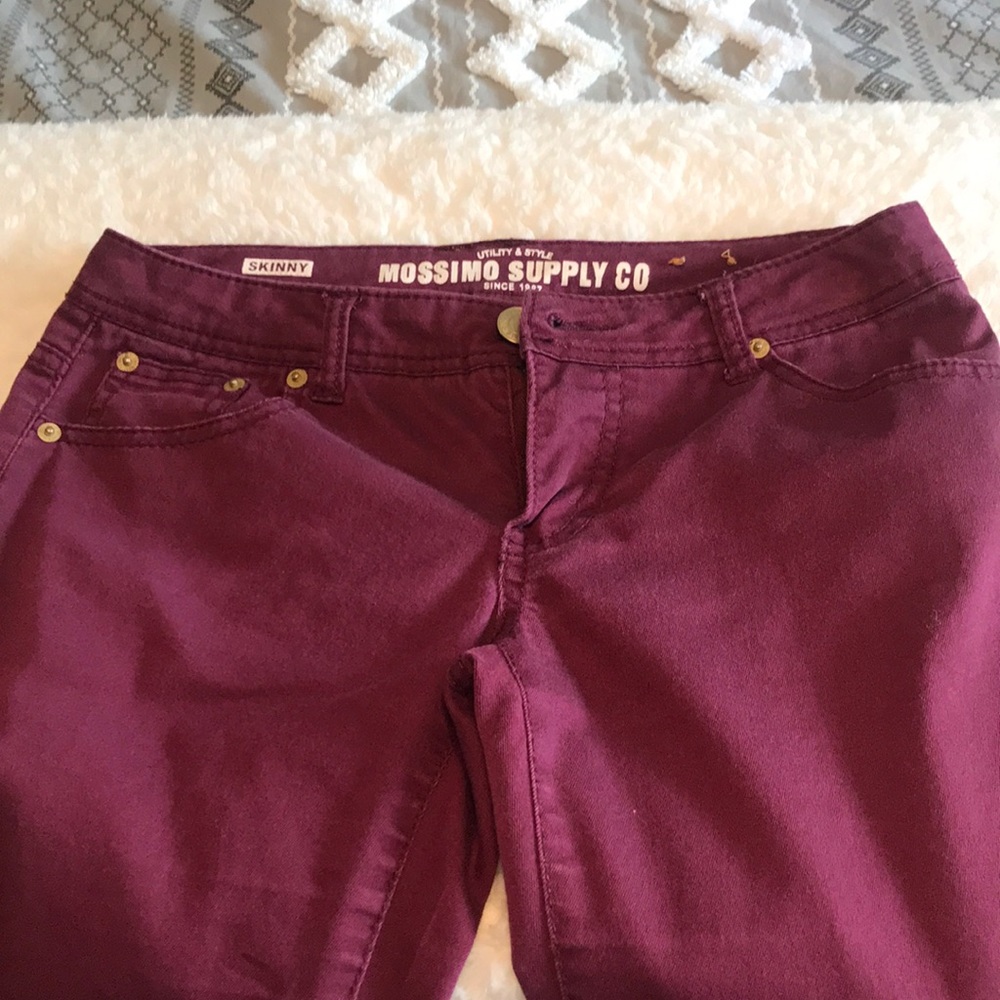 Mossimo purple/maroon pants!